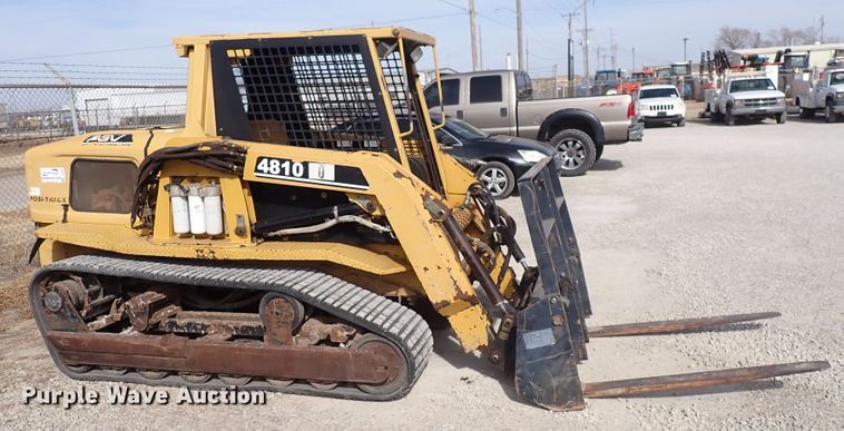 image for item DC4083 2000 ASV 4810  tracked skid steer loader