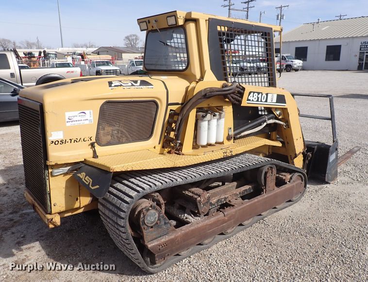 image for item DC4083 2000 ASV 4810  tracked skid steer loader