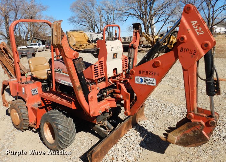 image for item DF0071 2010 Ditch Witch RT45  trencher