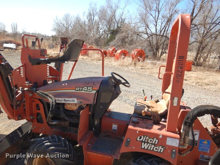 image for item DF0071 2010 Ditch Witch RT45  trencher