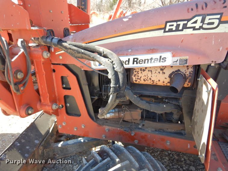 image for item DF0071 2010 Ditch Witch RT45  trencher