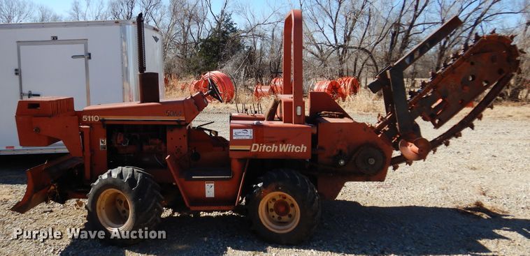 image for item DF0073 Ditch Witch 5110  trencher