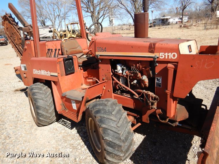 image for item DF0073 Ditch Witch 5110  trencher