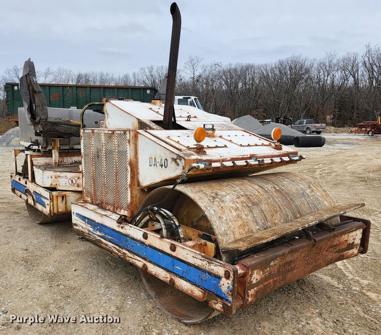 image for item DI1203 1984 Ingersoll Rand DA-40  double drum roller