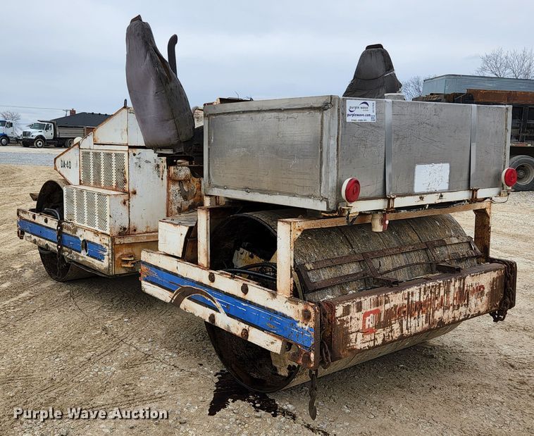 image for item DI1203 1984 Ingersoll Rand DA-40  double drum roller