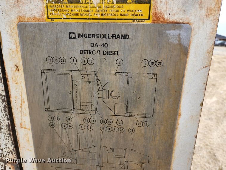 image for item DI1203 1984 Ingersoll Rand DA-40  double drum roller