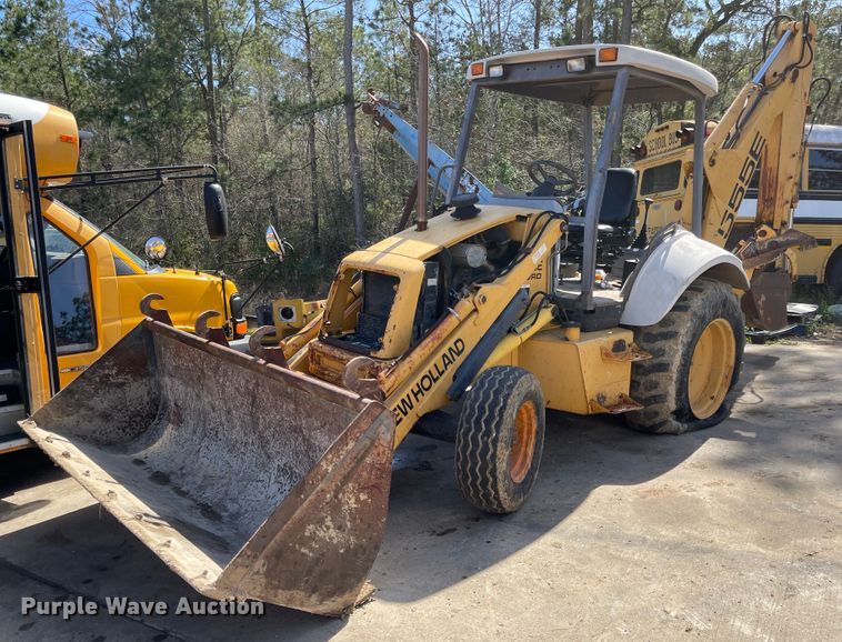 image for item DI8636 New Holland 555E  backhoe