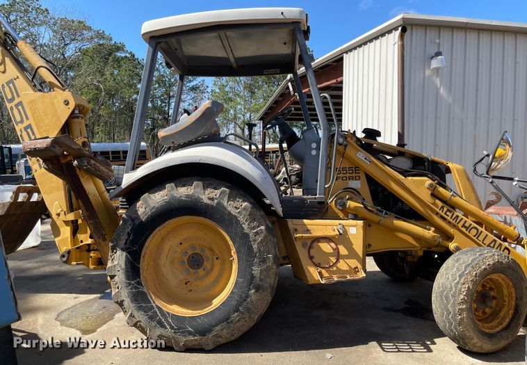 image for item DI8636 New Holland 555E  backhoe