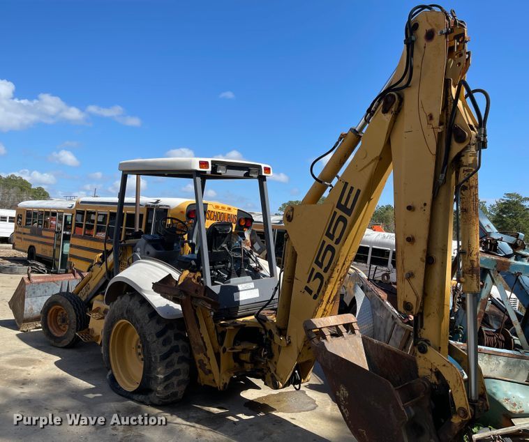 image for item DI8636 New Holland 555E  backhoe