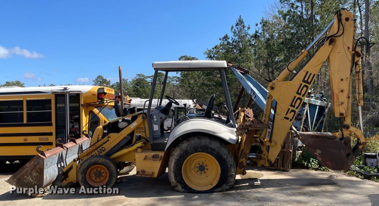 image for item DI8636 New Holland 555E  backhoe