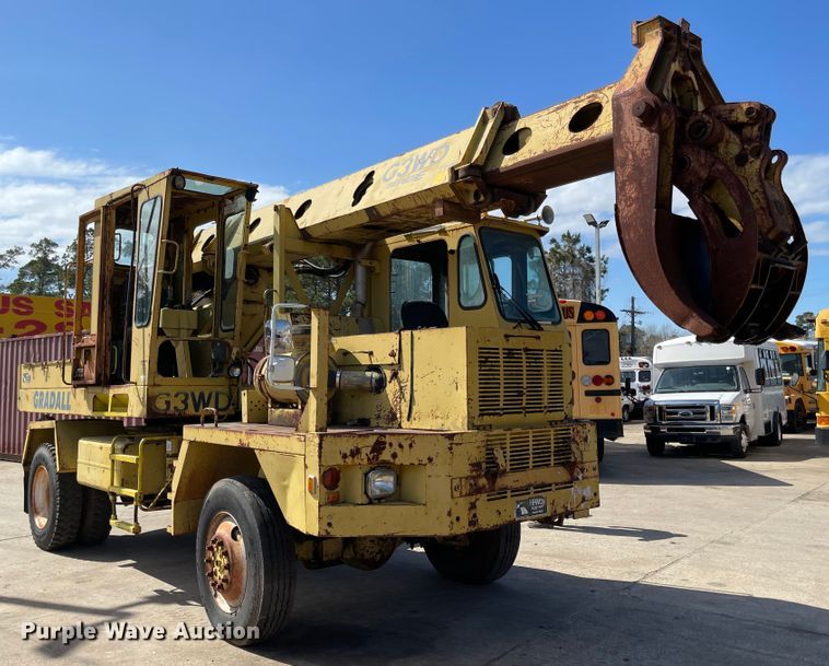 image for item DI8638 Gradall G3WD  wheeled excavator