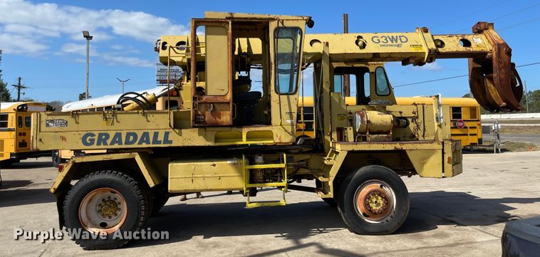 image for item DI8638 Gradall G3WD  wheeled excavator