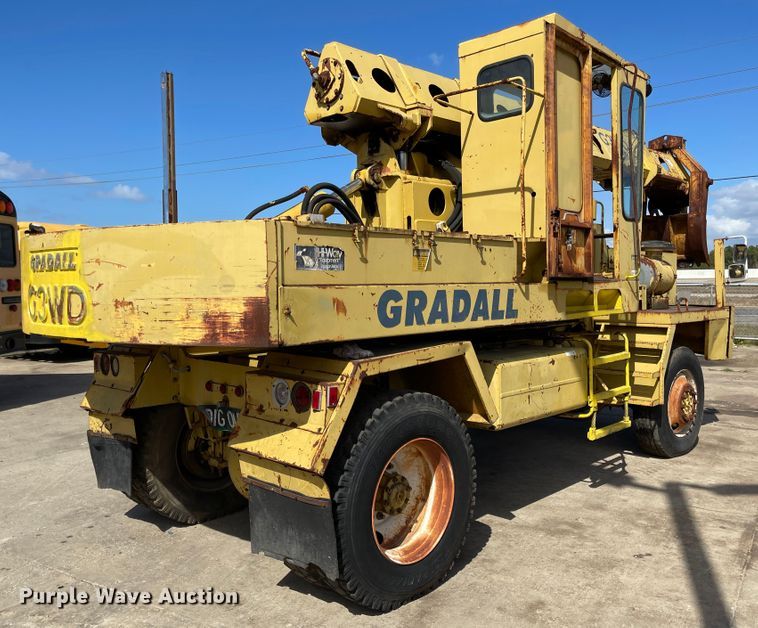 image for item DI8638 Gradall G3WD  wheeled excavator