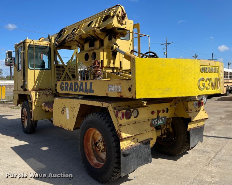 image for item DI8638 Gradall G3WD  wheeled excavator