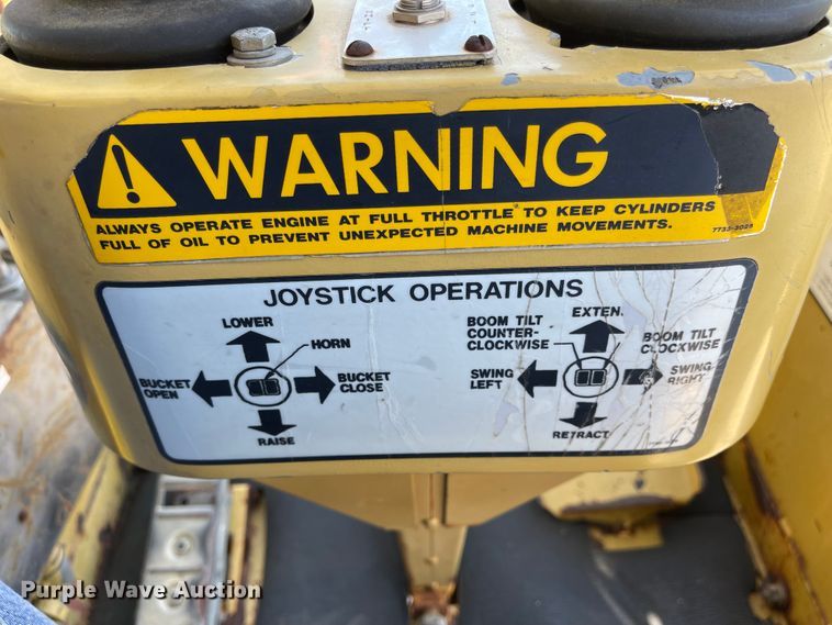 image for item DI8638 Gradall G3WD  wheeled excavator