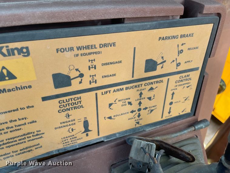 image for item DI8639 Case 580 Super K  backhoe