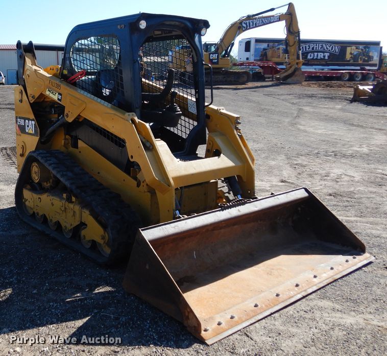 image for item DI8666 2014 Caterpillar 259D  tracked skid steer loader