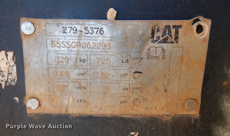 image for item DI8666 2014 Caterpillar 259D  tracked skid steer loader