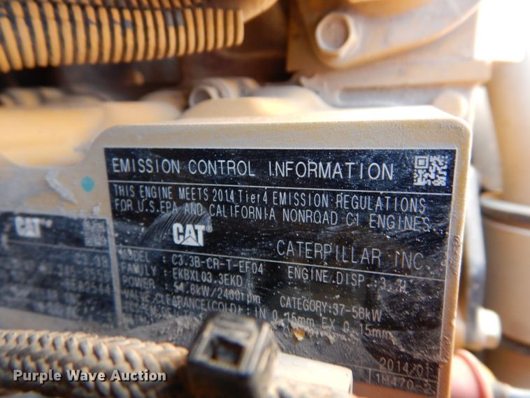 image for item DI8666 2014 Caterpillar 259D  tracked skid steer loader