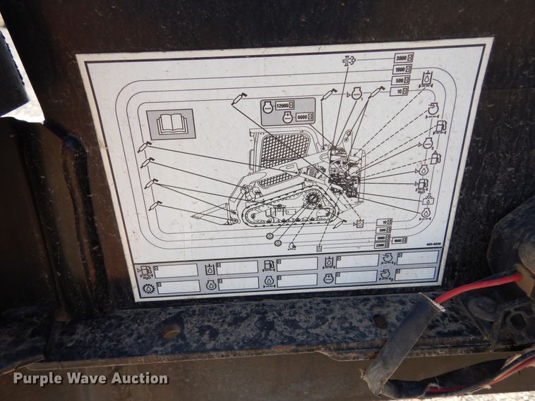 image for item DI8666 2014 Caterpillar 259D  tracked skid steer loader