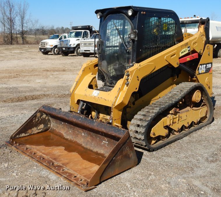 image for item DI8667 2014 Caterpillar 259D  tracked skid steer loader