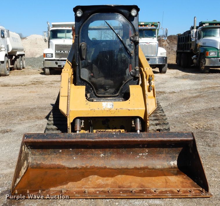 image for item DI8667 2014 Caterpillar 259D  tracked skid steer loader