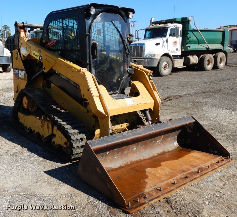 image for item DI8667 2014 Caterpillar 259D  tracked skid steer loader