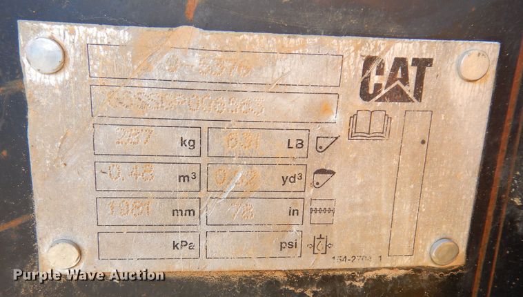 image for item DI8667 2014 Caterpillar 259D  tracked skid steer loader