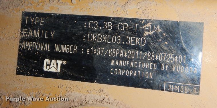 image for item DI8667 2014 Caterpillar 259D  tracked skid steer loader