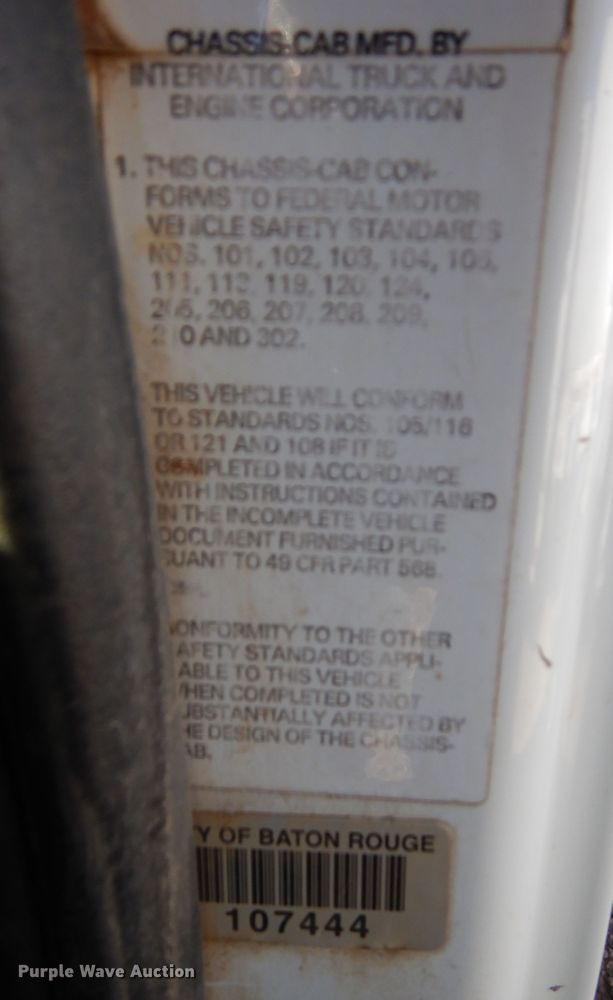 image for item DI8670 2005 International 7400  dump truck