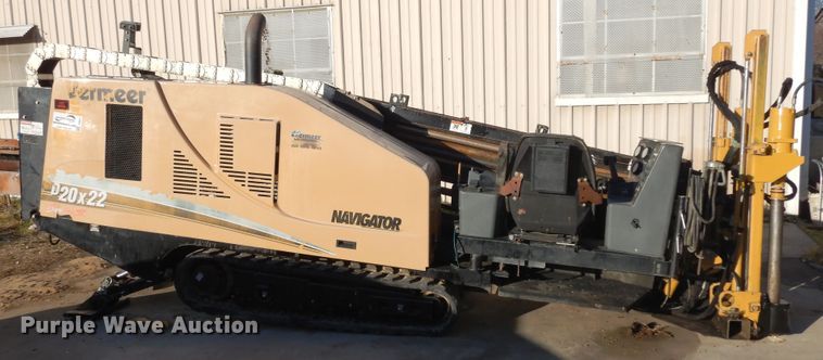 image for item DI8672 2010 Vermeer D20X22 Series II  directional boring unit