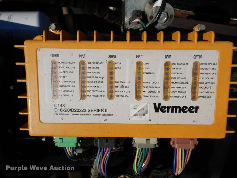 image for item DI8672 2010 Vermeer D20X22 Series II  directional boring unit