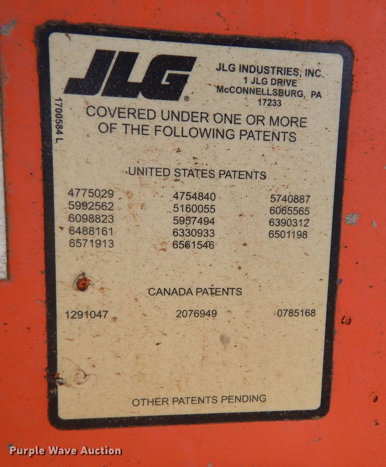 image for item DI8676 2007 JLG 450AJ  boom lift