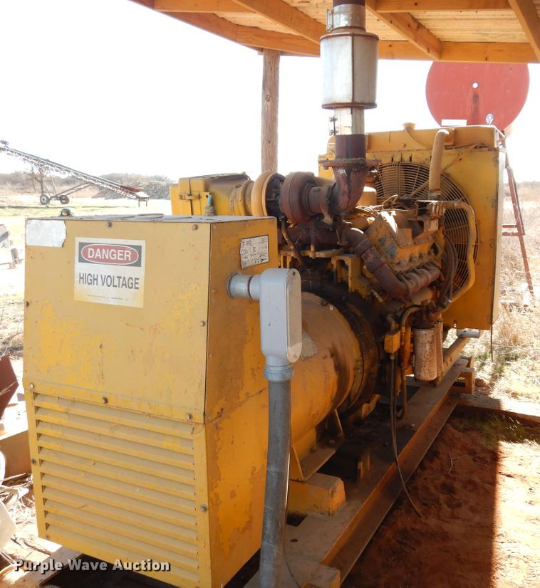 image for item DI8683 Oil Field Engine & Equipment 34C8 generator