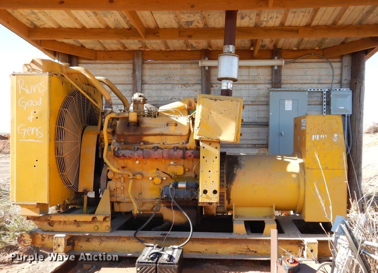 image for item DI8683 Oil Field Engine & Equipment 34C8 generator