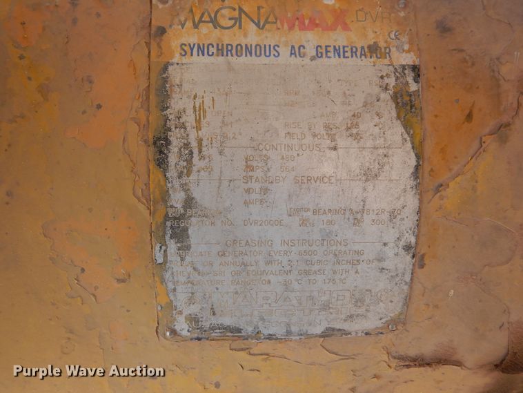 image for item DI8683 Oil Field Engine & Equipment 34C8 generator