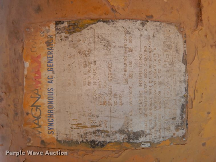 image for item DI8683 Oil Field Engine & Equipment 34C8 generator