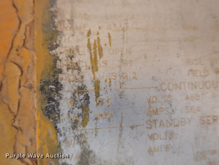 image for item DI8683 Oil Field Engine & Equipment 34C8 generator