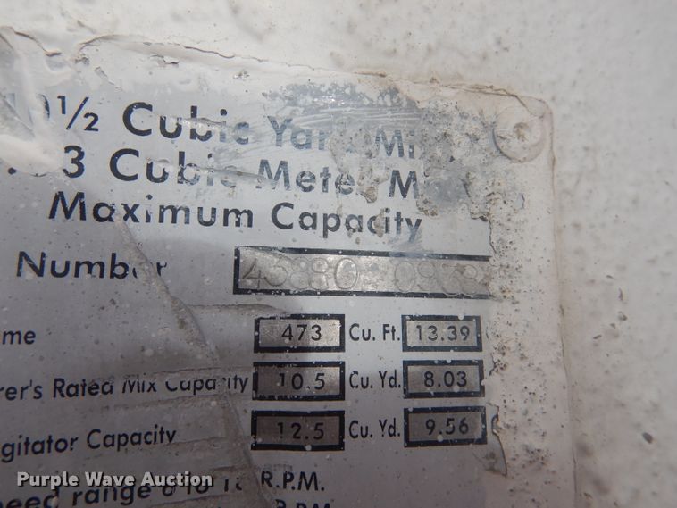 image for item DJ1272 1997 Mack RD690S  ready mix truck