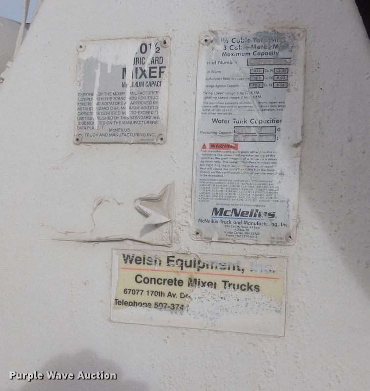 image for item DJ1272 1997 Mack RD690S  ready mix truck