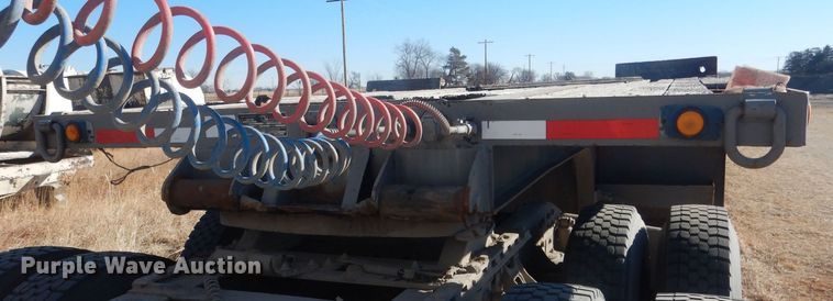 image for item DJ1275 1990 Talbert TDW305RGT1  lowboy equipment trailer