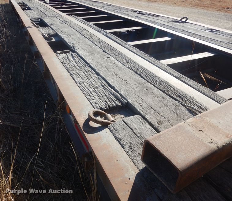 image for item DJ1275 1990 Talbert TDW305RGT1  lowboy equipment trailer