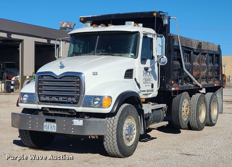 image for item DJ1700 2004 Mack CV713 Granite  dump truck