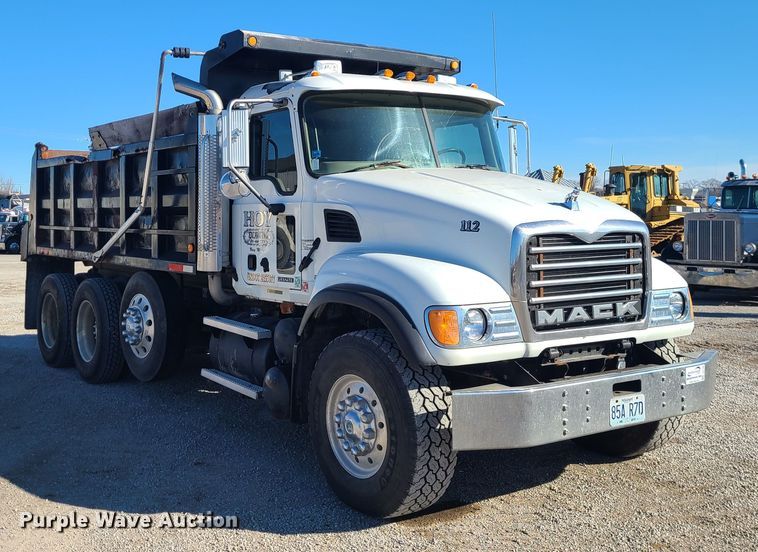 image for item DJ1700 2004 Mack CV713 Granite  dump truck
