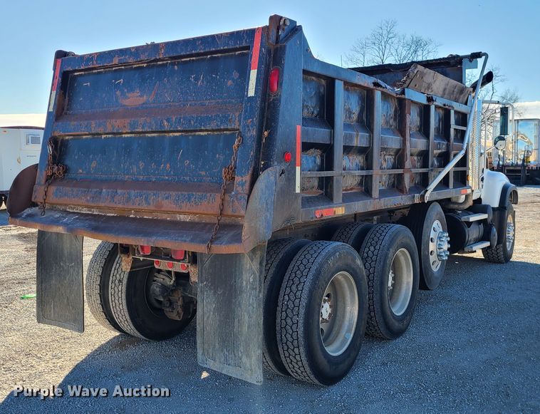 image for item DJ1700 2004 Mack CV713 Granite  dump truck