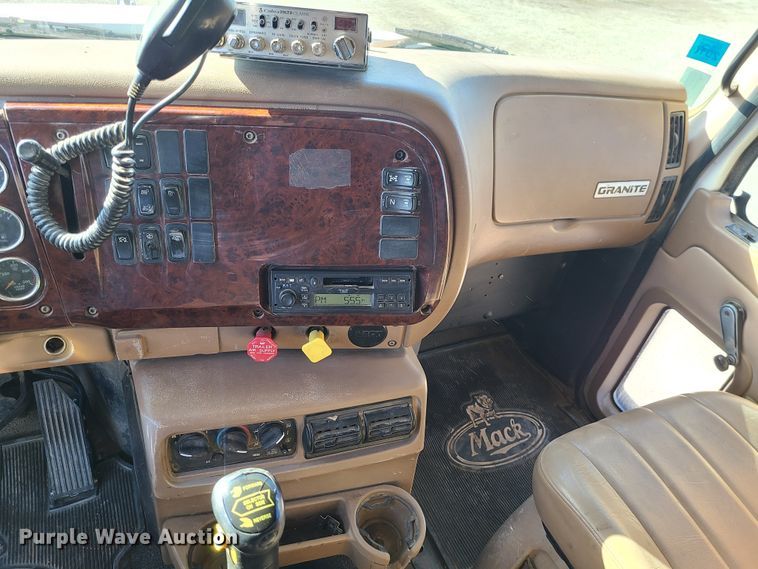 image for item DJ1700 2004 Mack CV713 Granite  dump truck