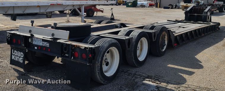 image for item DJ1703 2000 Load King HDD503  lowboy equipment trailer