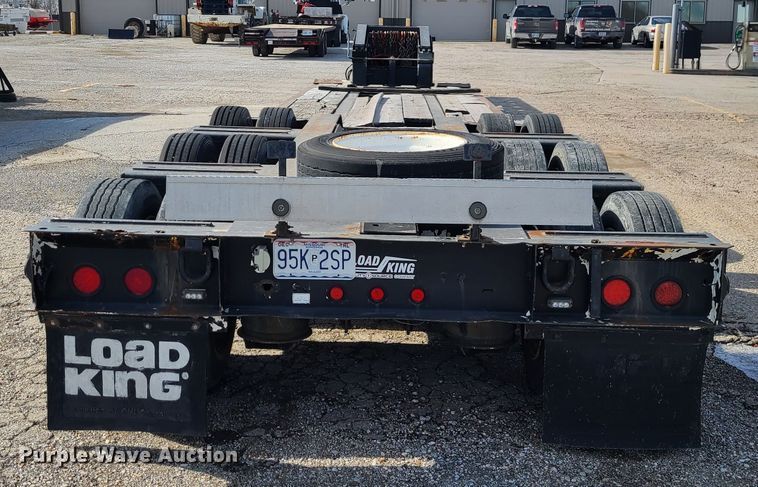 image for item DJ1703 2000 Load King HDD503  lowboy equipment trailer