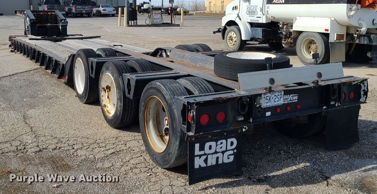 image for item DJ1703 2000 Load King HDD503  lowboy equipment trailer