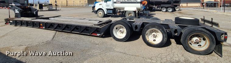 image for item DJ1703 2000 Load King HDD503  lowboy equipment trailer